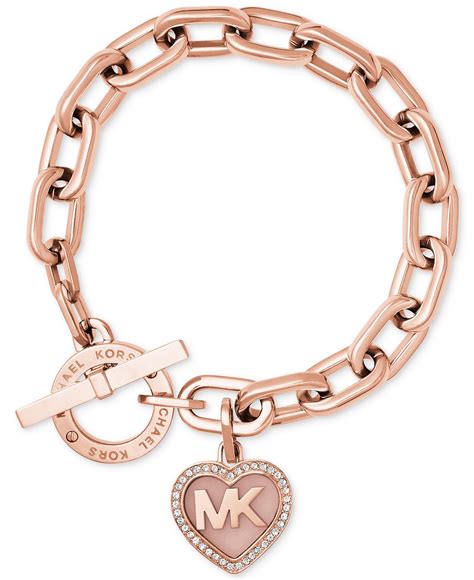 michael kors rose armband|michael kors bracelet macy's.